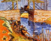 阿尔勒城朗格卢瓦桥 - 文森特·威廉·梵高